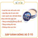 Sáp đánh bóng xe, sửa chữa vết xước, đánh bóng bảo vệ sơn xe