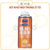 Chai xịt khử mùi xe hơi, làm sạch không khí, khử mùi điều hoà, khử trùng xe hơi hương thơm dịu nhẹ