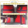 Bộ thảm rối sọc qua ngựa dành cho xe 5 chỗ Ssangyong Rexton năm 2008-2011 theo form thảm da