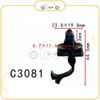 Chốt nhựa C3081 dùng cho xe Toyota sản xuất với độ chính xác cao