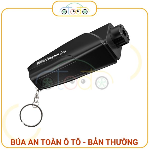Búa an toàn ô tô, búa phá cửa sổ mini, dao cắt dây an toàn, búa thoát hiểm đa năng, bộ dụng cụ khẩn cấp ô tô-Bản thường