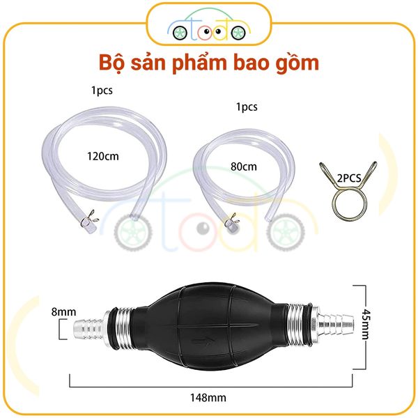 Ống bơm dầu thủ công, ống nước, ống dẫn dầu, ống hút dầu, ống hút nước, thay nước bể cá