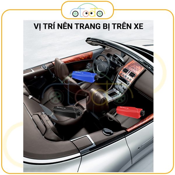 Búa an toàn ô tô, búa phá cửa sổ mini, dao cắt dây an toàn, búa thoát hiểm đa năng, bộ dụng cụ khẩn cấp ô tô-Bản thường