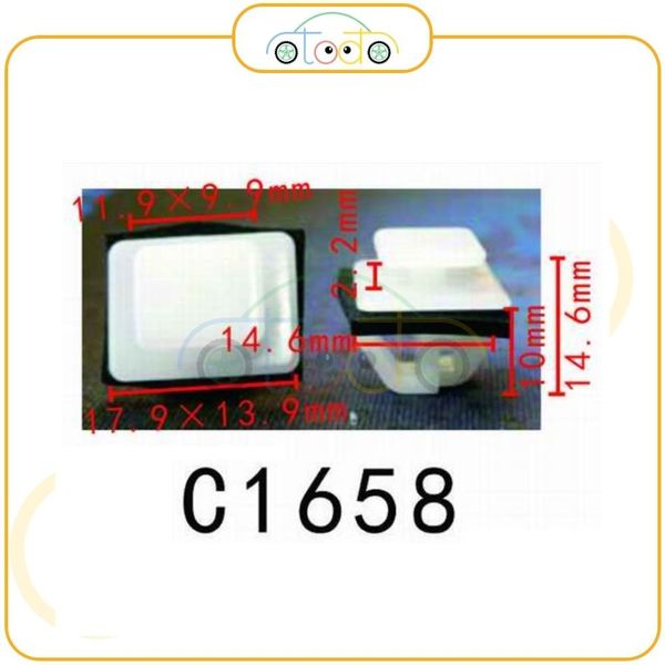 Chốt nhựa C1658 dùng cho xe Hyundai - Kia sản xuất với độ chính xác cao