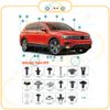 Chốt nhựa C1912 dùng cho xe Volkswagen sản xuất với độ chính xác cao