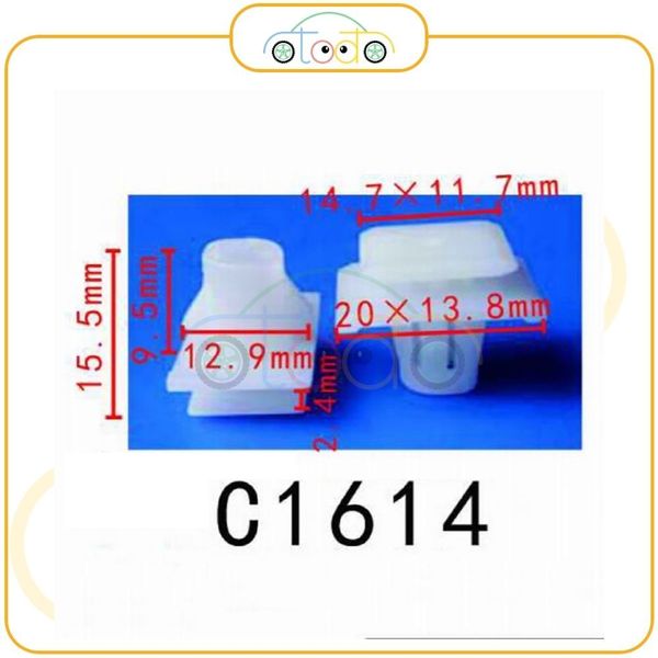 Chốt nhựa C1614 dùng cho xe Honda sản xuất với độ chính xác cao