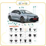 Chốt nhựa C157 dùng cho xe Honda/ Toyota sản xuất với độ chính xác cao