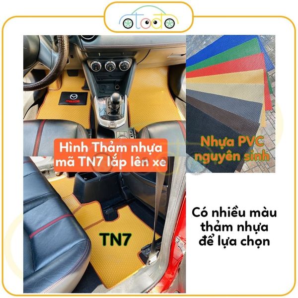 Thảm lót sàn nhựa PVC dành cho xe ô tô 4 chỗ Audi TT năm 2015-2018