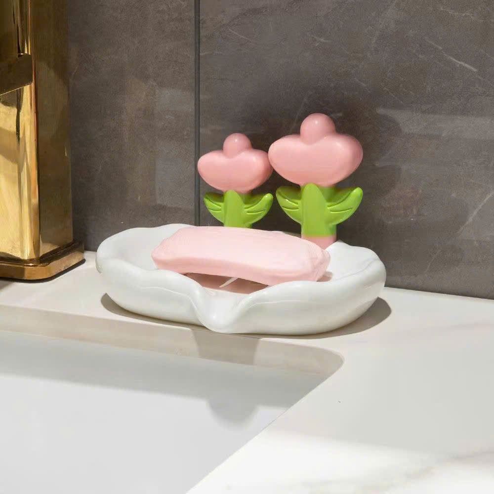  Hộp Đựng Xà Bông Bằng Gốm 