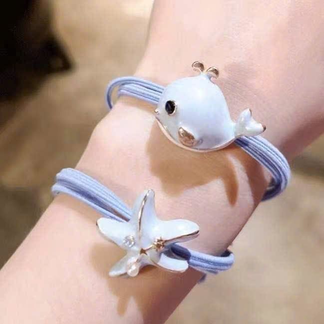  Dây Cột Tóc Hình Cá Voi 