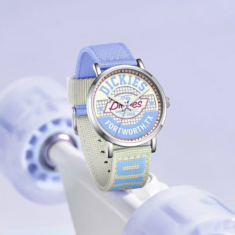  Đồng Hồ Đeo Tay Dickies Mặt Tròn 