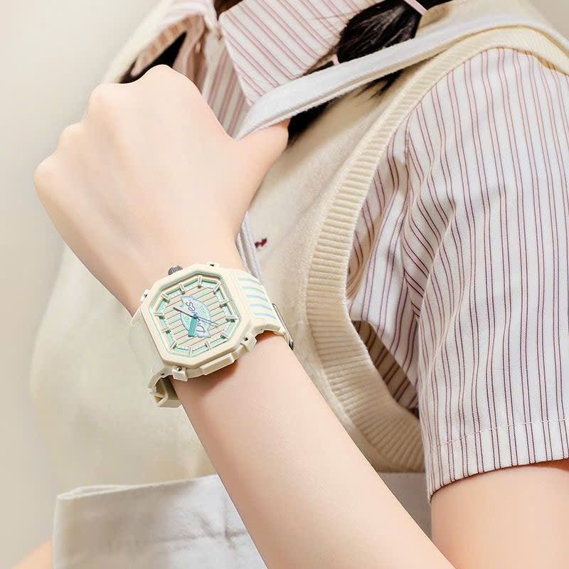  Đồng Hồ Đeo Tay Dickies Mặt Vuông 