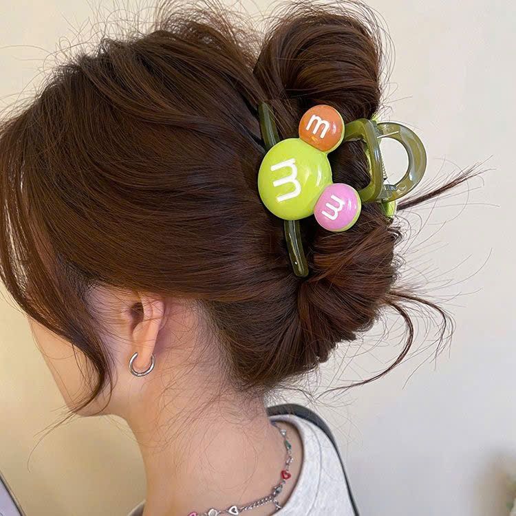  Kẹp Càng Cua Họa Tiết M 