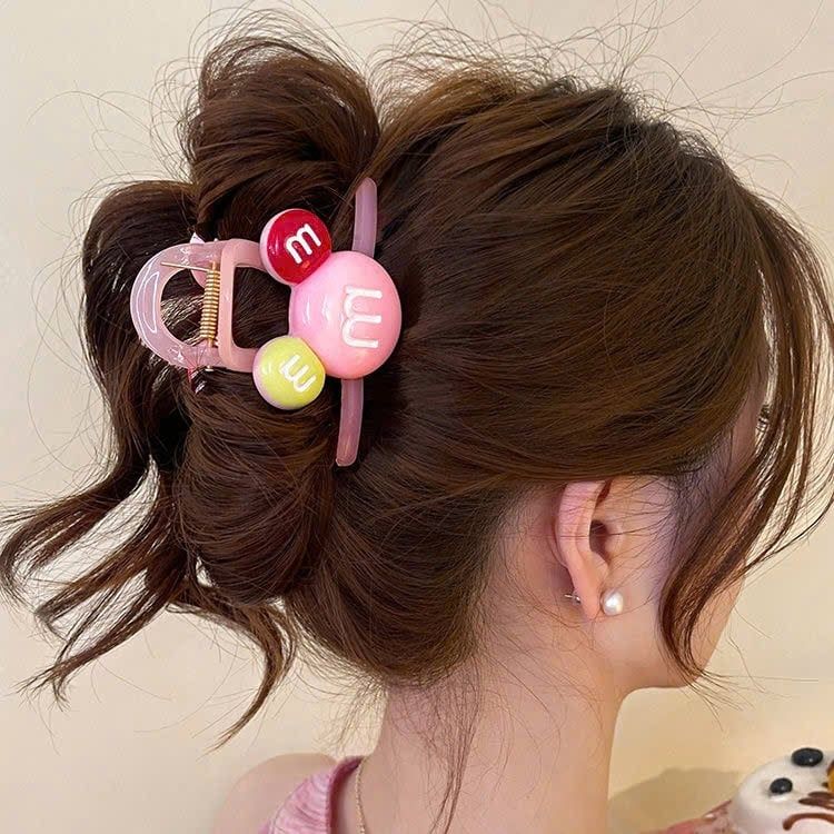  Kẹp Càng Cua Họa Tiết M 