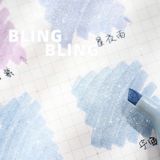  Bộ 4 Bút Đánh Dấu MÀu Sáp Lấp Lánh 