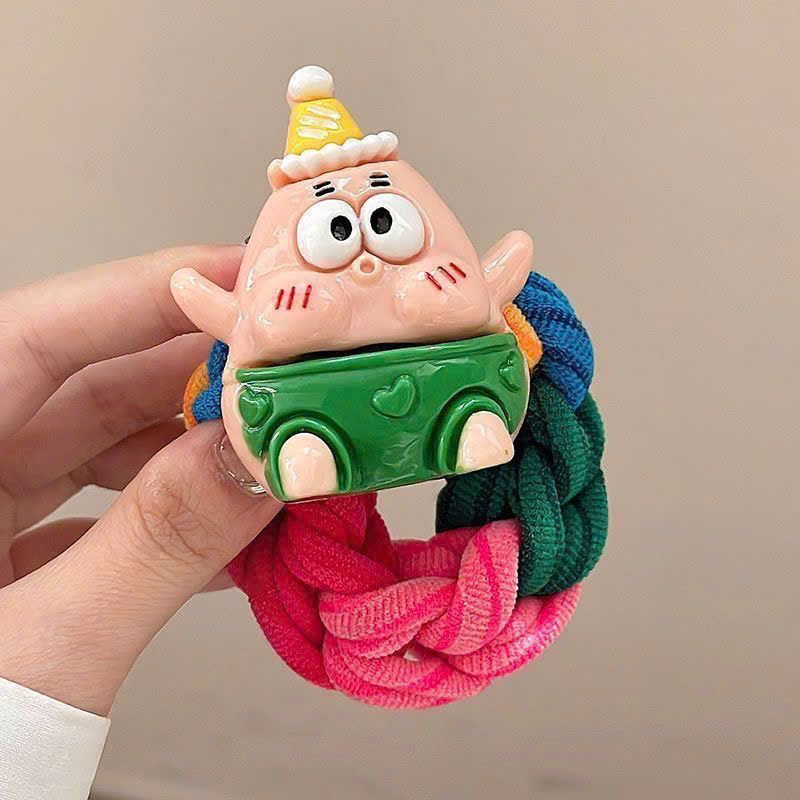  Vòng Cột Tóc Bện Hoạt Hình 