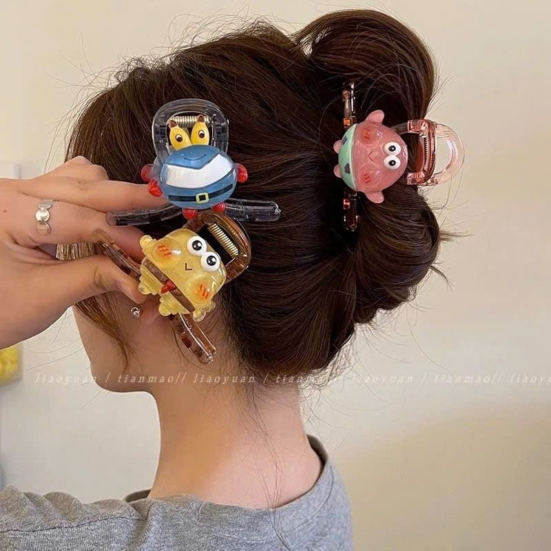  Kẹp Tóc Bện Hoạt Hình 