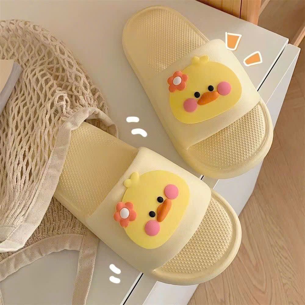  Dép Quai Ngang Nữ Siêu Êm Mềm Hình Pig 