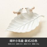  Đĩa Sứ Đức Hóa Hình Đôi Chim 