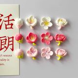  Nam Châm Dán Tủ Lạnh Họa Tiết Hoa 