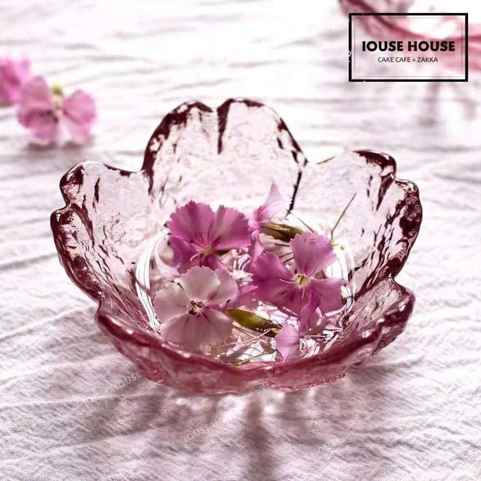  Chén Thủy Tinh Hoa Anh Đào 