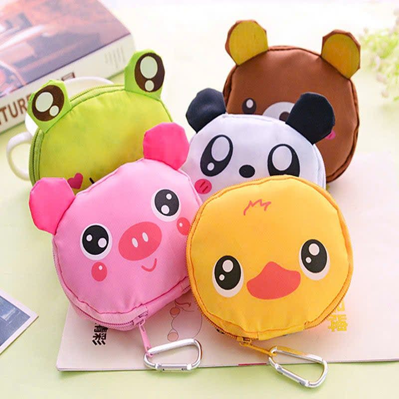  Túi đi chợ gấp gọn hình thú 