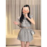  Set Quần Mix Áo Rút Eo 