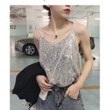  Áo 2 cổ Chữ V Dây Đính Kim Tuyến 