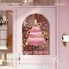 Decal Trang Trí Noel Dán Cửa