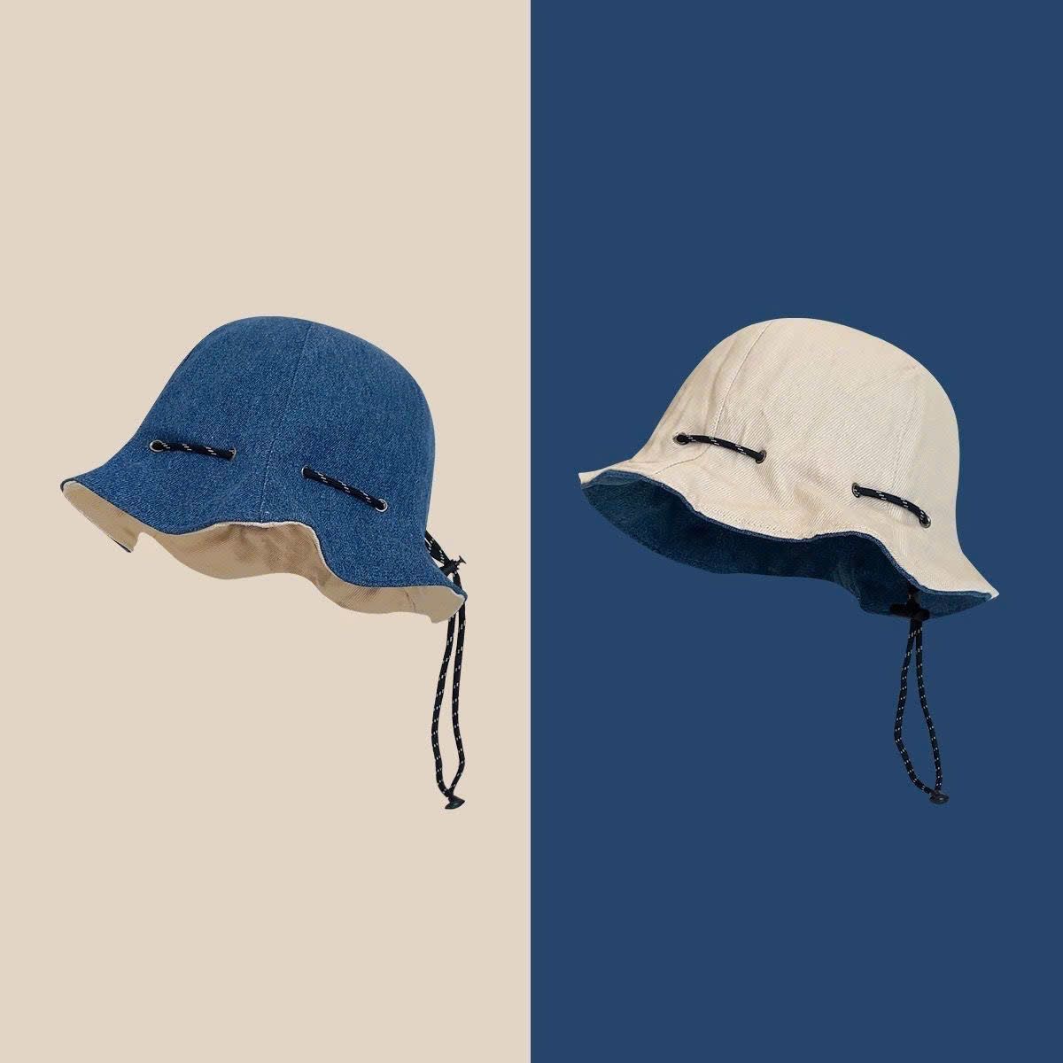  Nón Bucket 2 In 1 Dây Rút Thành Túi Đeo 
