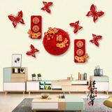  Decal Dán Tường Trang Trí Năm Mới 