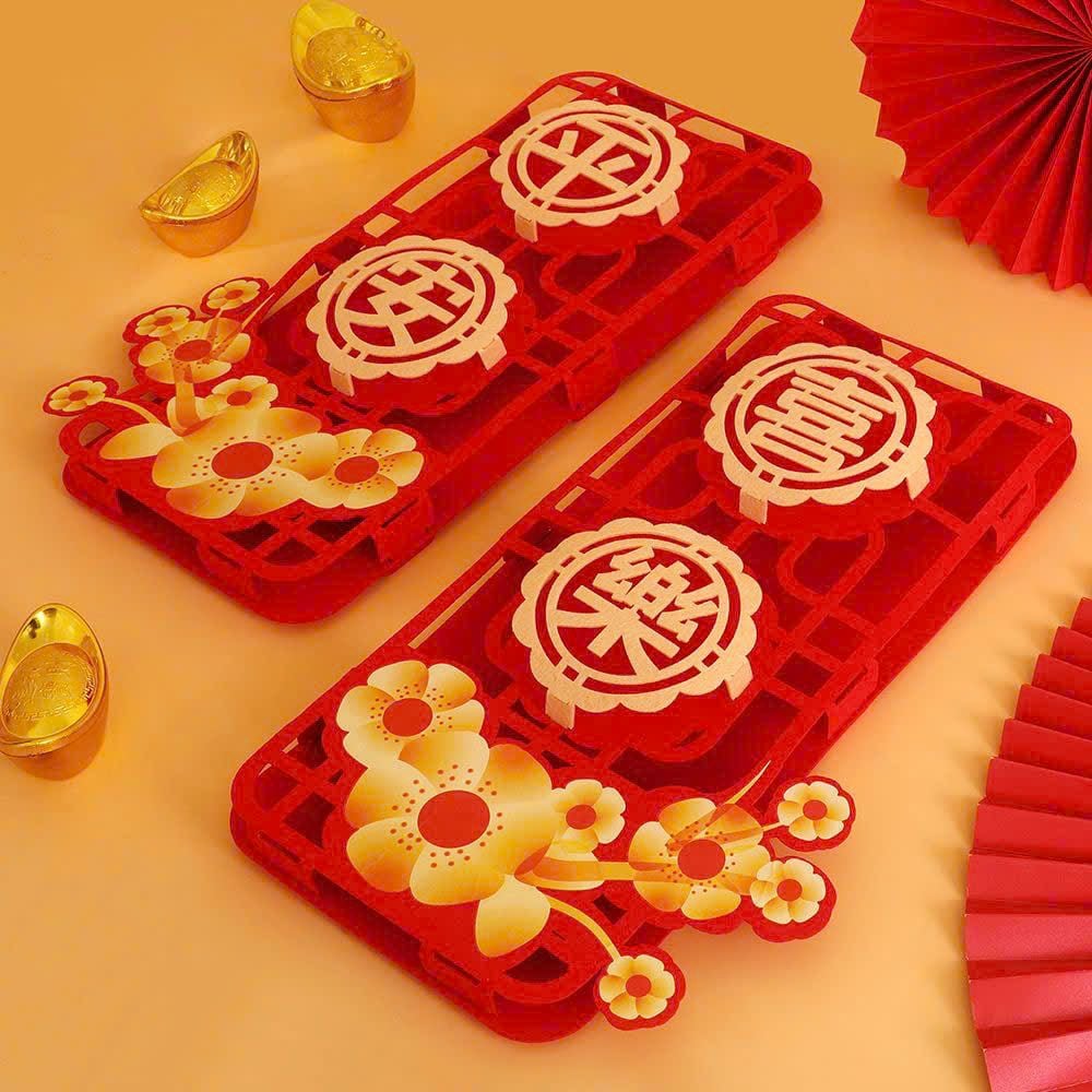  Decal Dán Tường Trang Trí Năm Mới 