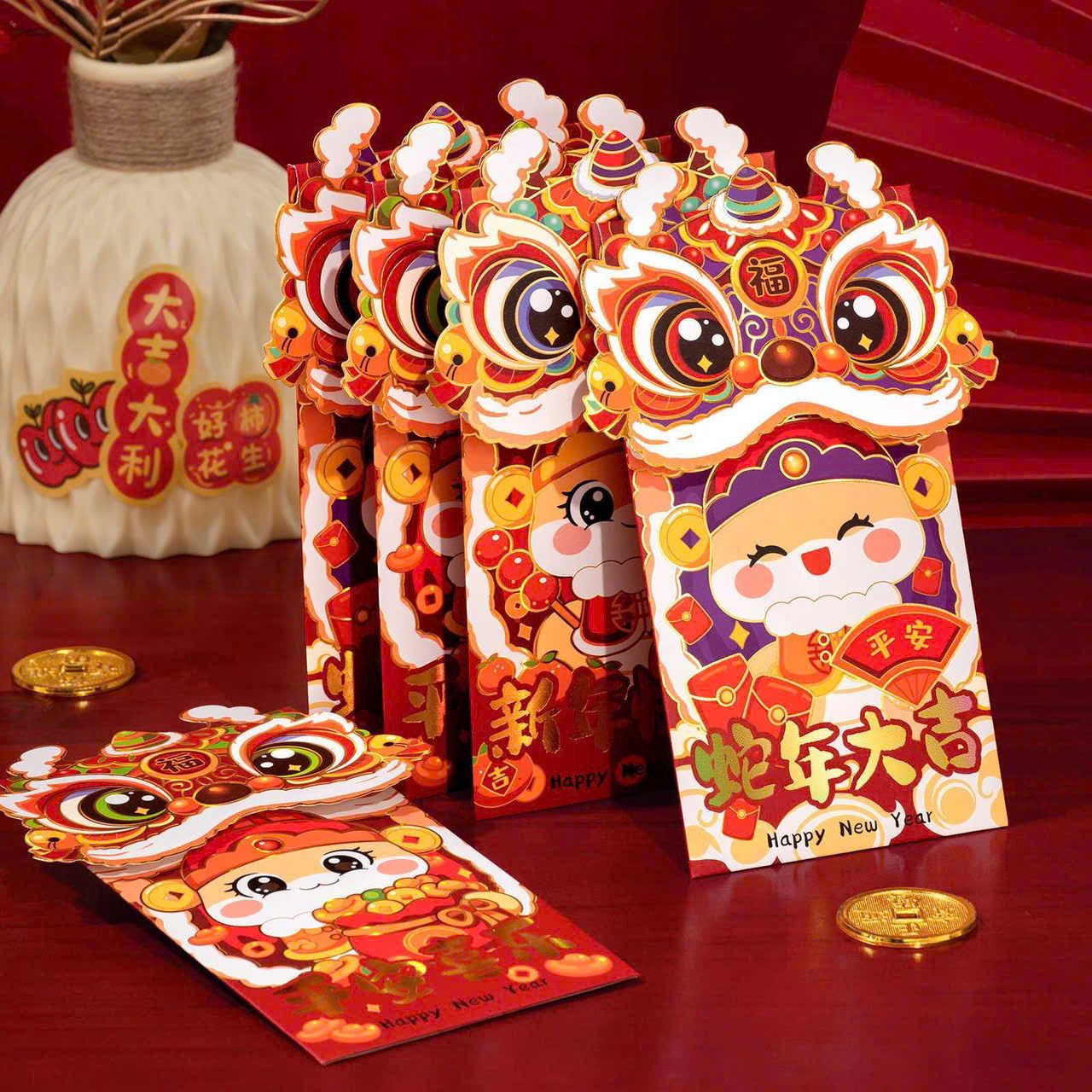  Bao Lỳ Xì Năm Quý Tỵ 2025 