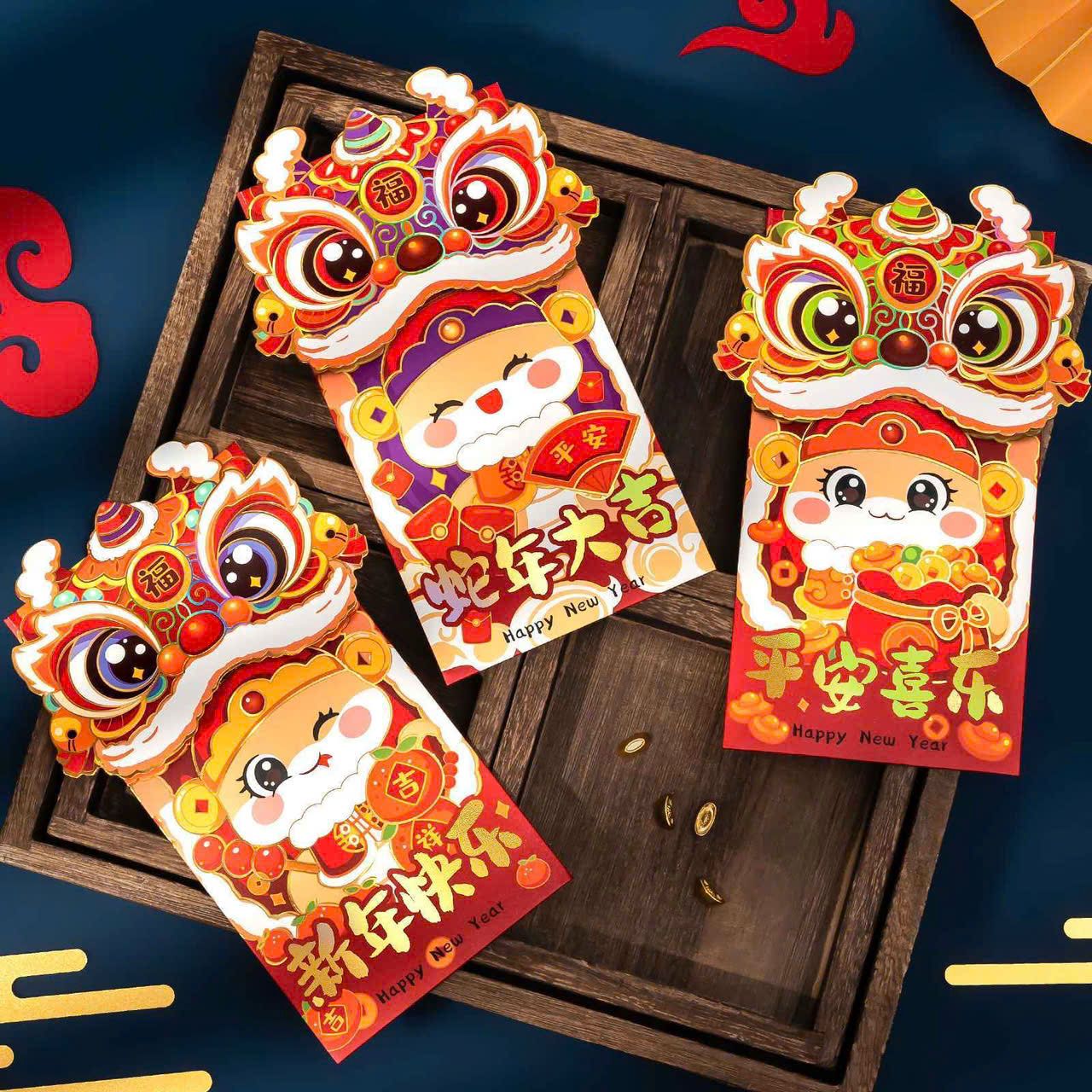  Bao Lỳ Xì Năm Quý Tỵ 2025 