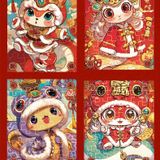  Puzzle Hộp Quà Năm Mới 2025 