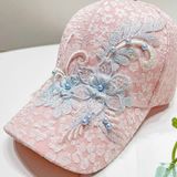  Mũ Lưỡi Trai Thêu Hoa Nổi 