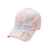  Mũ Lưỡi Trai Thêu Hoa Nổi 