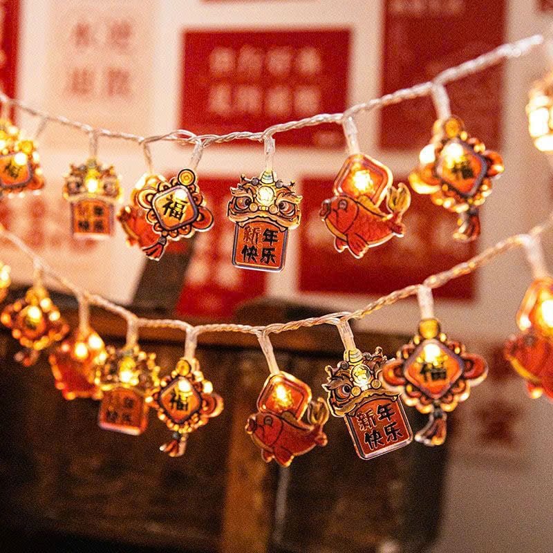  Dây Đèn Lồng Trang Trí Năm Mới 