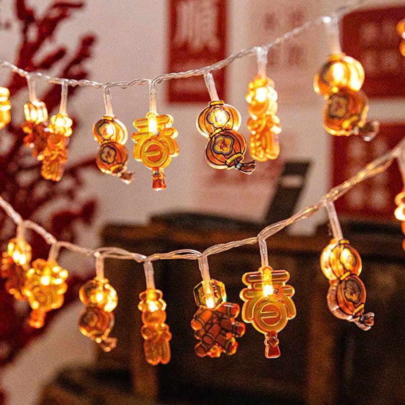  Dây Đèn Lồng Trang Trí Năm Mới 