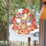  Dán Kính Trang Trí Tết 