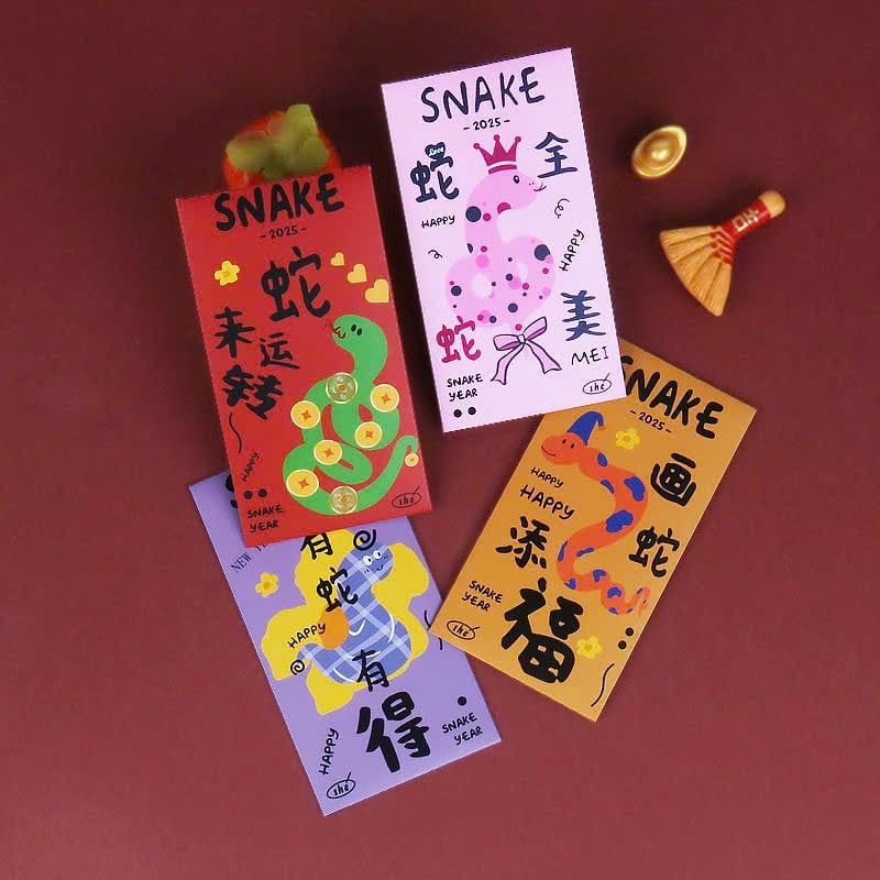 Bao Lì Xì Hình Rắn 2025 