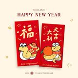  Bao Lì Xì Mừng Xuân 2025 