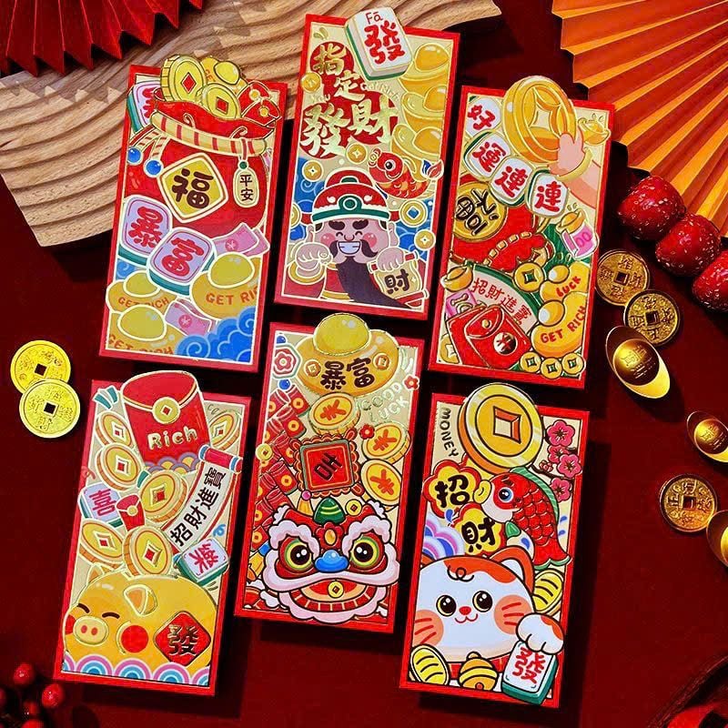  Bao Lì Xì Mừng Xuân 2025 