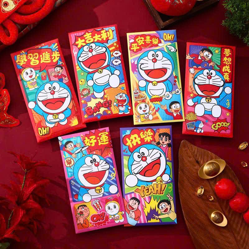  Set Bao Lì Xì Hoạt Hình Năm Mới 