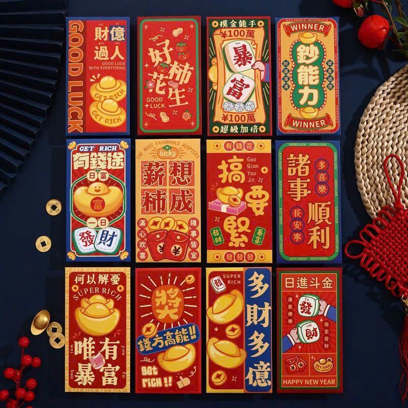  Bao Lì Xì Mừng Xuân 2025 