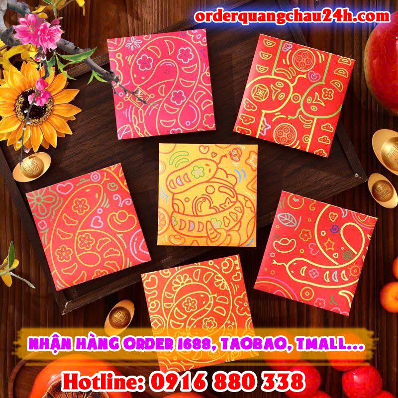  Set Bao Lì Xì Lucky Năm Mới 