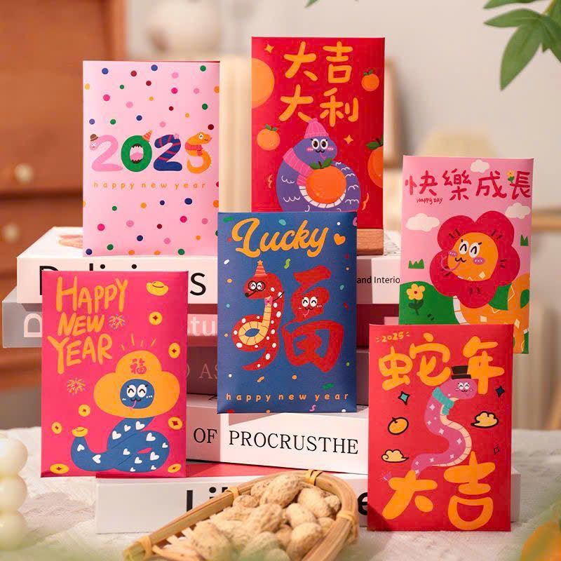  Set Bao Lì Xì Lucky Năm Mới 