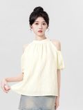  Áo kiểu Lovito tay phồng 