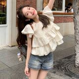  Áo Xếp Tầng 