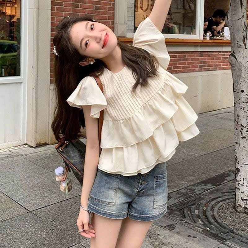  Áo Xếp Tầng 